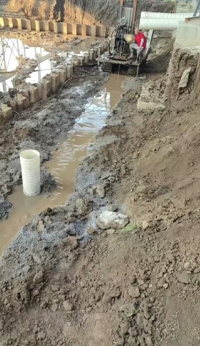 黄冈工地施工用水井